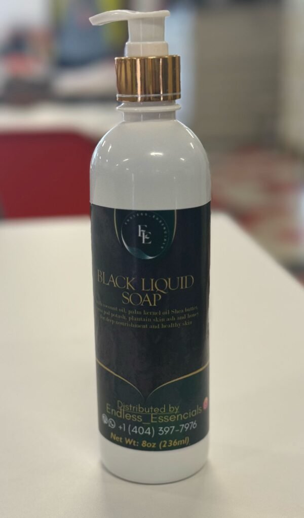 Liquid Black Soap Shampoo